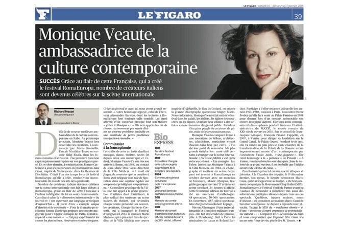Monique Veaute, <br> ambassadrice de la culture contemporaine